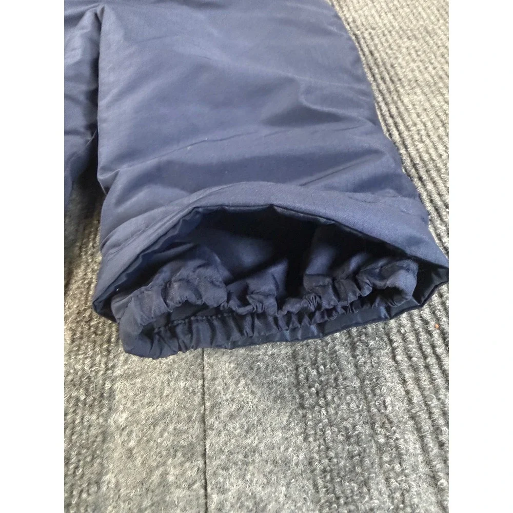 The Childrens Place Navy Blue Fleece Lined Snow Bib Overalls 18-24M